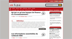Desktop Screenshot of blog.infine.com