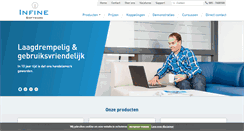 Desktop Screenshot of infine.nl